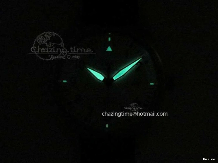 MIROTIME 0116 Fashionable Mark XVIII IW327002 V6F Best Edition White Dial On Black Leather Strap A 7312